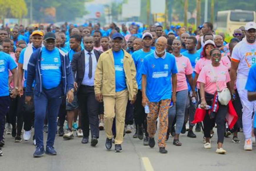 Marche bleue : le cancer de la prostate se guérit en Côte d'Ivoire, annonce le ministre Pierre Dimba