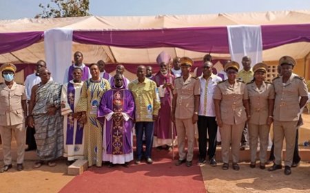 Installation du Curé de la paroisse Saint Marcel de Tié N’Diékro : Père Marcelin Oulaï a pris fonction officiellement