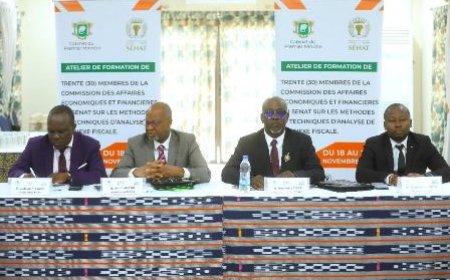Annexe fiscale : une soixantaine de parlementaires formés aux méthodes et techniques d'analyse