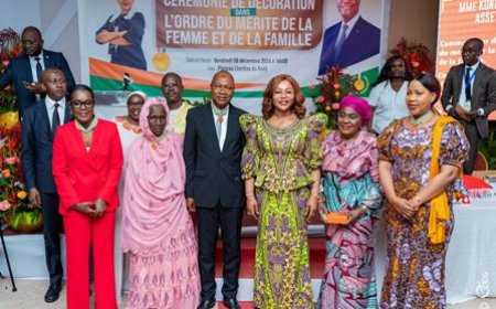 Promotion des droits de la femme : 40 Personnes décorées dans l'ordre du Mérite de la Femme et de la Famille