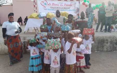 Korhogo : La 4e édition de l’arbre de Noël anticipé illumine plus de 800 enfants