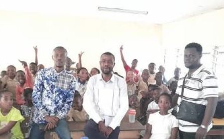 Journée Mondiale du Climat : RJICCE sensibilise les écoliers à l'action climatique