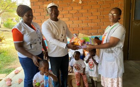 Man / Actions sociales : L'association SDMV aux côtés des poupons de Zranwopleu