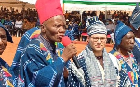 Kani : le PDG du Group Montage Gold intronisé Chef traditionnel