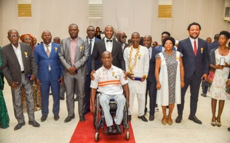 4ème ÉDITION DE LA JOURNÉE DU MÉRITE SPORTIF : LES MEILLEURS ACTEURS DU SPORT EN CÔTE D’IVOIRE POUR L'ANNÉE 2024 ONT ÉTÉ RÉCOMPENSÉS