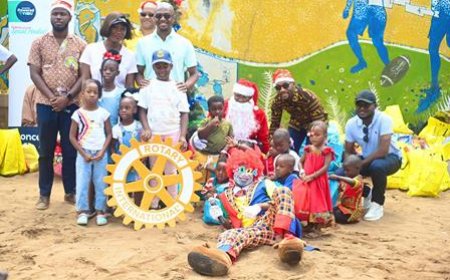 Le Rotary Club Cocody : Illumine  le visage de plus de 200 mômes