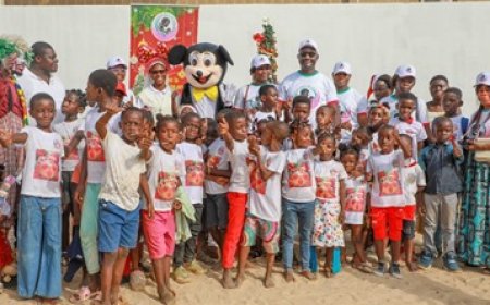 Noël Magique pour 500 Enfants de Bingerville grâce à la Fondation Of Love