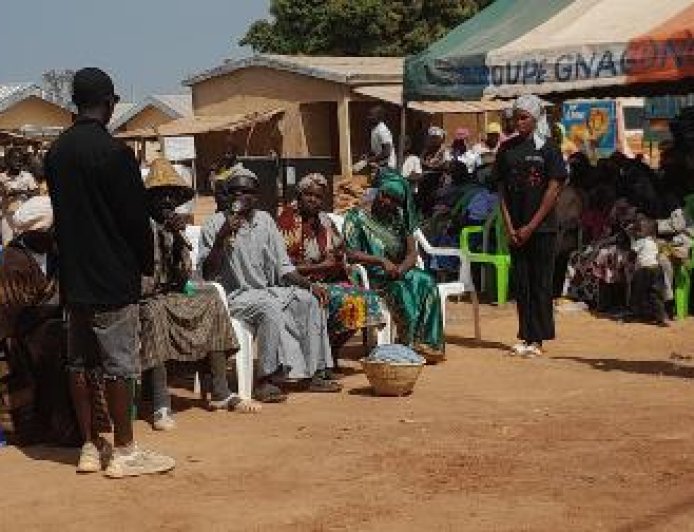 M'bengué : Des sketchs théâtraux pour sensibiliser sur l'insécurité transfrontalière