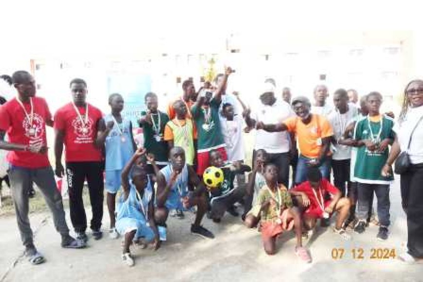 JIPH : Spécial Olympics Côte d'Ivoire célèbre la journée par le sport.