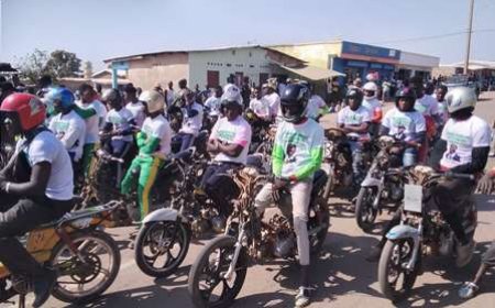 Tchologo / Caravane nationale de motocyclettes : Le Mob-Cross en hommage au Président Ouattara lancé à Kong