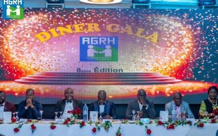 Le 8ème Dîner Gala de l'AGRH : Une soirée de bilan, de reconnaissance et de convivialité à Hôtel Palm Club, Cocody, samedi 18 janvier 2024