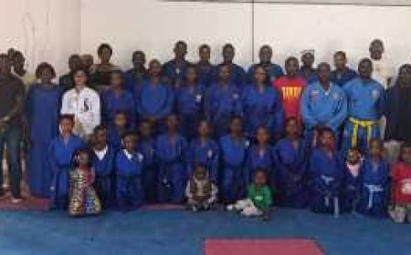 Passage de grade Vovinam academy : Me Amandou Kobenan donne mention bien pour les 23 candidats de Bouaké
