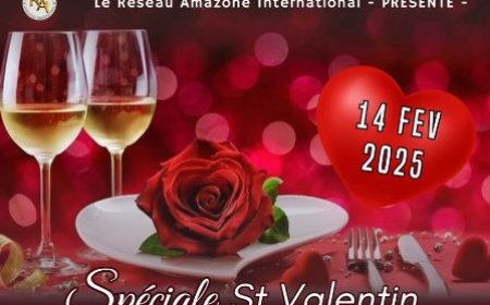 Festivité de Saint Valentin 2025 : Le Réseau Amazone International  se positionne
