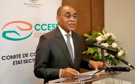 Dialogue public-privé : le ministre Adama Coulibaly réitère la disponibilité du gouvernement à prendre en charge l'ensemble des préoccupations du secteur privé