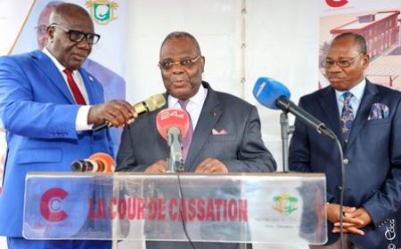 Cour de cassation : le président Joachim Yua Koffi satisfait du bilan des activités menées en 2024