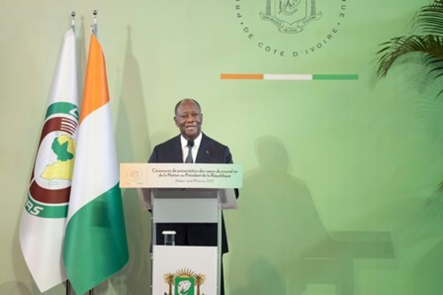 Vœux de nouvel an : le Président Ouattara déterminé à poursuivre ses efforts pour offrir aux Ivoiriens un havre de paix, porteur d'espérance