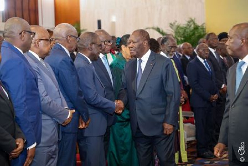 Vœux du nouvel an : le Président Alassane Ouattara assure le secteur privé du soutien de l'État