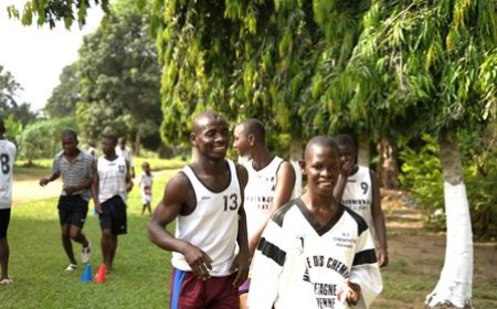La pouponnière de Dabou : le sport, facteur de bien-être des enfants handicapés