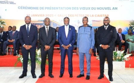 Secteur Mines, Pétrole et Énergie : le ministre Sangafowa-Coulibaly annonce une année riche en réformes structurantes et en mise en œuvre du contenu local