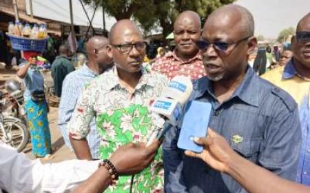 Bouaké_ Sensibilisation des commerçants sur l'acceptation de la pièce de 500 F CFA