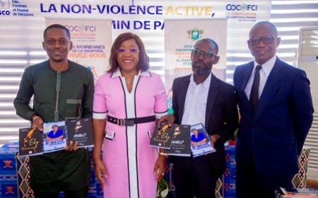 UJOCCI / Euphrasie Yao et Jean-Marc Tonga : une rencontre fructueuse pour l’avenir de la culture ivoirienne