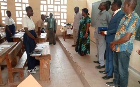 Séguéla : Le lycée Dominique Ouattara prépare ses élèves aux examens du BEPC et du BAC
