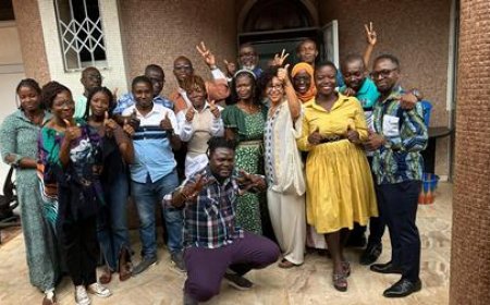 Les membres du RJICCE instruits sur la Fresque du climat