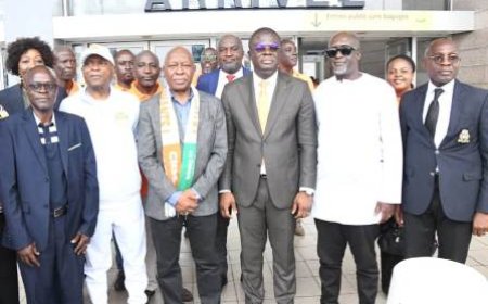 Confédération Africaine de Cyclisme : Dr Yao Allah-Kouamé, nouveau président accueilli en triomphe à Abidjan