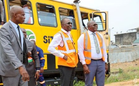 Ligne 1 du métro d'Abidjan : le ministre Amadou Koné instruit les maires des communes impactées par le projet sur l'état d'avancement des travaux
