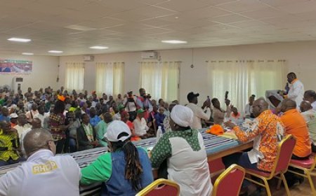 Tonkpi / Les enseignants RHDP prêts pour 2025  “Ne laissons personne distraire nos parents”