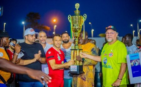 Finale de la Ligue des Nations Babi, CASIA 2025 : L’Adjoint au Maire Sébastien Kolliabo salue l’initiative et le fair-play du tournoi