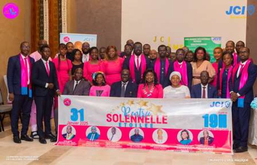 Rentrée solennelle 2025 de la JCI Émeraude sous le signe fédérons nos compétences  et la vision d'impacter durablement la communauté