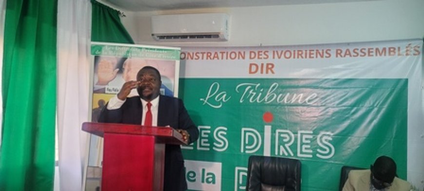 Tribune les Dires de la DIR : Un appel à des élections pacifiques et inclusives en Côte d’Ivoire