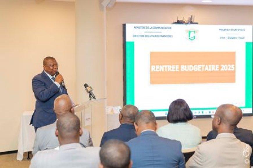 Rentrée budgétaire 2025 du ministère de la Communication : le ministre Amadou Coulibaly invite les acteurs à une gestion rigoureuse des ressources budgétaires