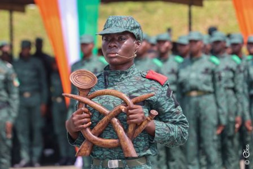 Eaux et Forêts : 1020 élèves officiers et sous-officiers dont 218 jeunes filles présentés au drapeau