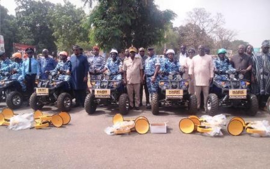 Korhogo : Lacina Ouattara équipe la police municipale