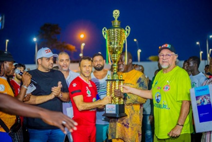 Finale de la Ligue des Nations Babi, CASIA 2025 : L’Adjoint au Maire Sébastien Kolliabo salue l’initiative et le fair-play du tournoi