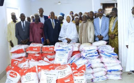RAMADAN 2025  : Mme Fatima Bamba et le député Diakité soutiennent la communauté musulmane d’Anyama