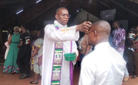 Korhogo – Célébration du Mercredi des Cendres : Un appel à la conversion et au retour vers Dieu