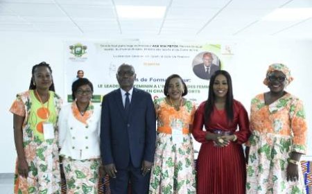 FORMATION : LES FEMMES DU MINISTÈRE EN CHARGE DES SPORTS ET DU CADRE DE VIE RENFORCENT LEURS CAPACITÉS EN LEADERSHIP