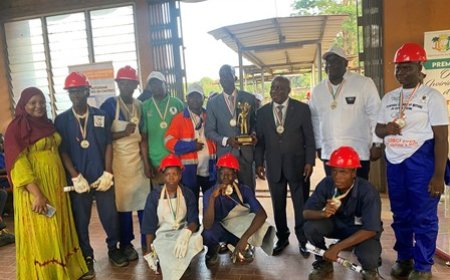 District des Montagnes : Le Ministre Gouverneur Dr Albert Flindé consacre la jeunesse à travers les premières Olympiades des Arts et Métiers