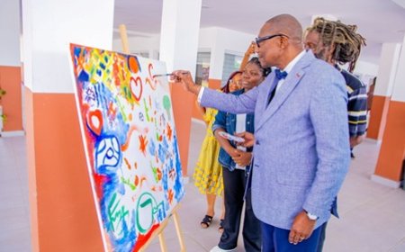 Valorisation de l'art et de la culture : Amichia initie les femmes à la peinture