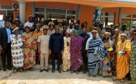 Gbêkê : Le Conseil régional lance un vaste programme d’insertion des jeunes et des femmes grâce à son excédent budgétaire.