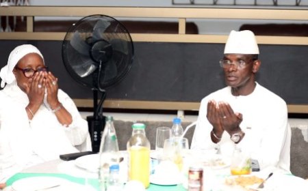 Biankouma / Recevant les fidèles chrétiens et musulmans : Le ministre Vagondo Diomandé  « Prions ensemble pour que notre pays demeure Uni »