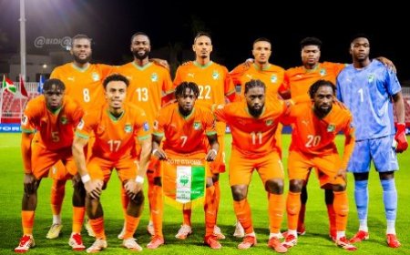6 ÈME JOURNÉE ÉLIM MONDIAL 2026 : LA CÔTE D'IVOIRE S'IMPOSE DANS LA DOULEUR FACE À LA GAMBIE (1-0)