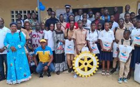 Lutte contre la drogue et la grossesse en milieu scolaire: Le Rotary club Excelsior pour un avenir sans drogue ni grossesse en milieu scolaire