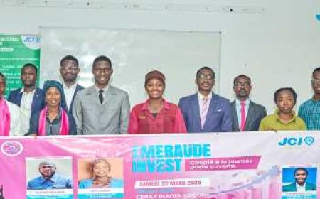 La JCI Émeraude incite la jeunesse à l'investissement dans les domaines clés de l'économie