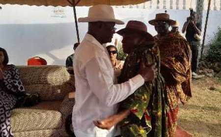 Dabou : les populations d’Orbaff rendent hommage au président de la république s e m Alassane Ouattara