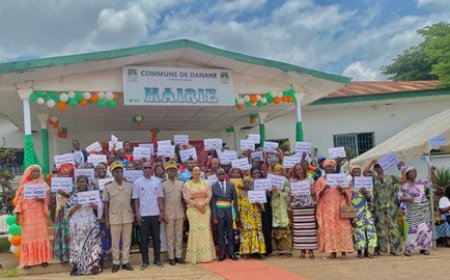 Danané : Edwige Diety sort 48 associations de la précarité