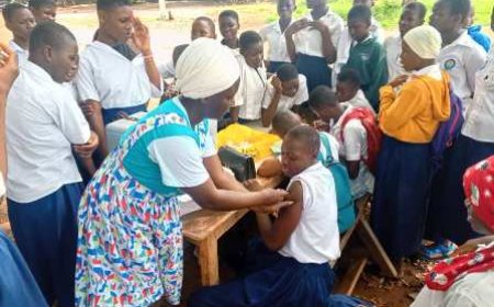 Séguéla : Les élèves du Lycée Moderne Dominique Ouattara engagées dans la lutte contre le cancer du col de l'utérus